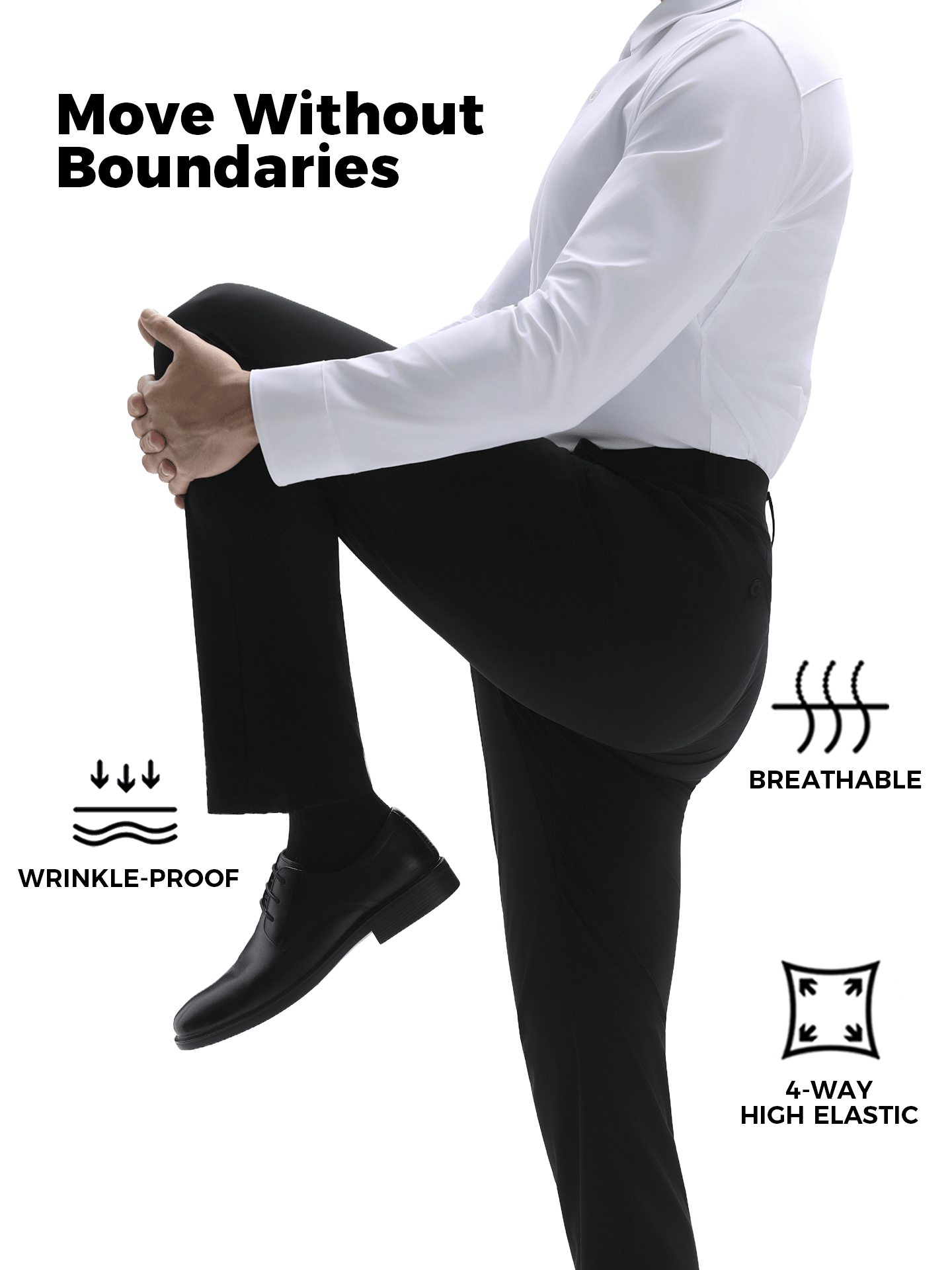 👑Fliwos Men's Summer Stretch Casual Dress Pants