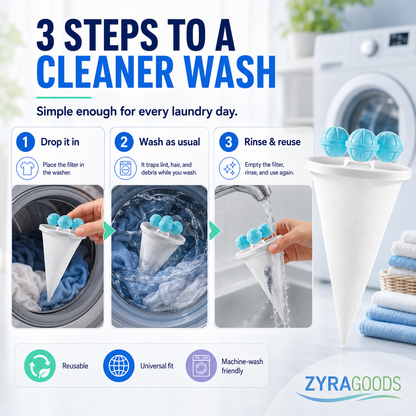 Floating Washing Machine Lint Catcher