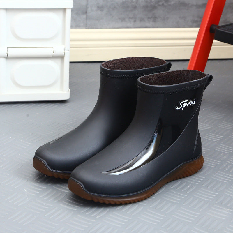 ☔Outdoor waterproof commuter rain boots