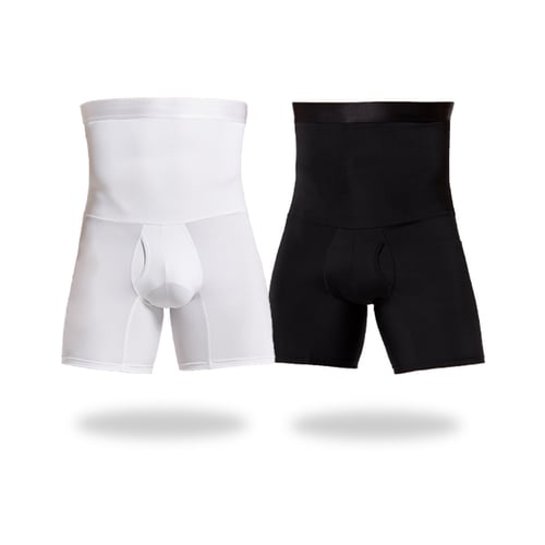 Men’s High-Waist Compression Shapewear Shorts
