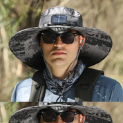 🔥Manufacturer's Sale $100 off🔥Outdoor Wide Brim Sun Hat With Solar Fan