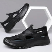 🔥2025 New Men's Shoes - Fliwos Mesh Hollow Lightweight Soft Sole Sandals