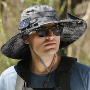 🔥Manufacturer's Sale $100 off🔥Outdoor Wide Brim Sun Hat With Solar Fan