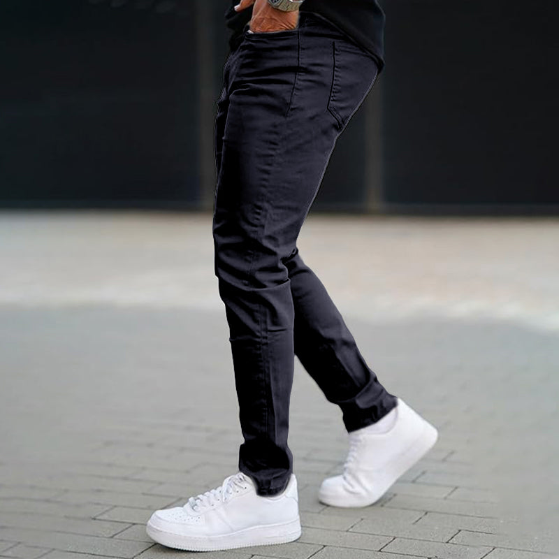 🔥Best Seller🔥Men’s Slim-Fit Casual Solid Color Pants