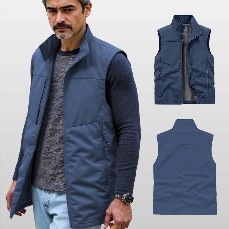 ⏳ Limited Time 50% OFF💥Men's Waterproof Outdoor Utility Vest