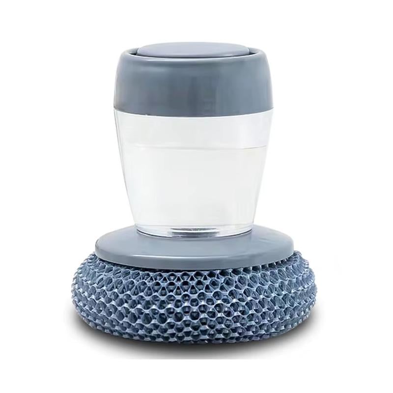 ✨Soap Dispensing Palm Kitchen Brush | Mess-Free Cleaning!