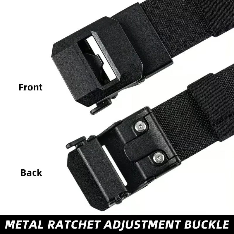 🔥EDC Nylon Ratchet Belt👑