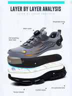 Men’s BOA Work Sneakers – Anti-Slip & Anti-Puncture Protection