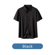 ✨Fliwos Men's Short Sleeve 4-Way Stretch Shirt