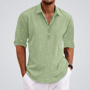 ✨️Hot Summer Sale✨️ Men's Summer Cotton & Linen Shirt