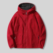 🔥Unisex Double Layer Hooded Padded Jacket - Keeps you warm
