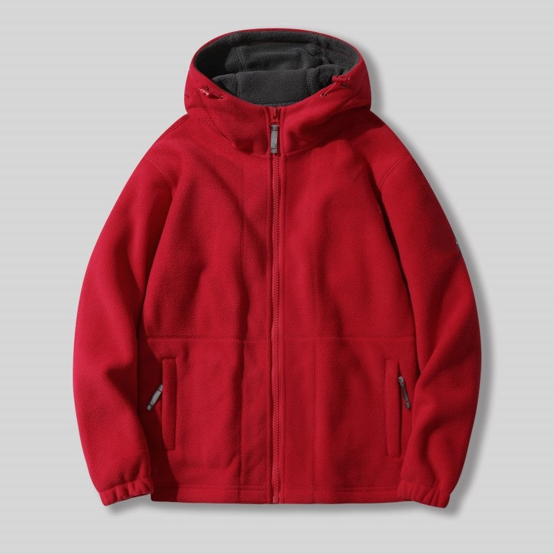 🔥Unisex Double Layer Hooded Padded Jacket - Keeps you warm