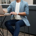 🥳2026 HOT SALE🥳💞50K+ SOLD!👴👔50% OFF! Lightweight Four-Season Blazer – Versatile for all weather. Soft, breathable & easy to wear. Perfect for weddings or Sunday roasts. Look sharp effortlessly. 🥂✨