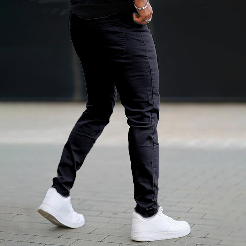 🔥Best Seller🔥Men’s Slim-Fit Casual Solid Color Pants