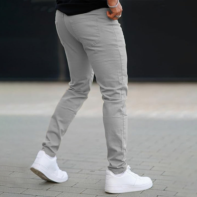 🔥Best Seller🔥Men’s Slim-Fit Casual Solid Color Pants