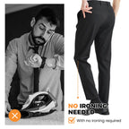 Men’s Lightweight Dress Pants – Keeps Its Shape All Day