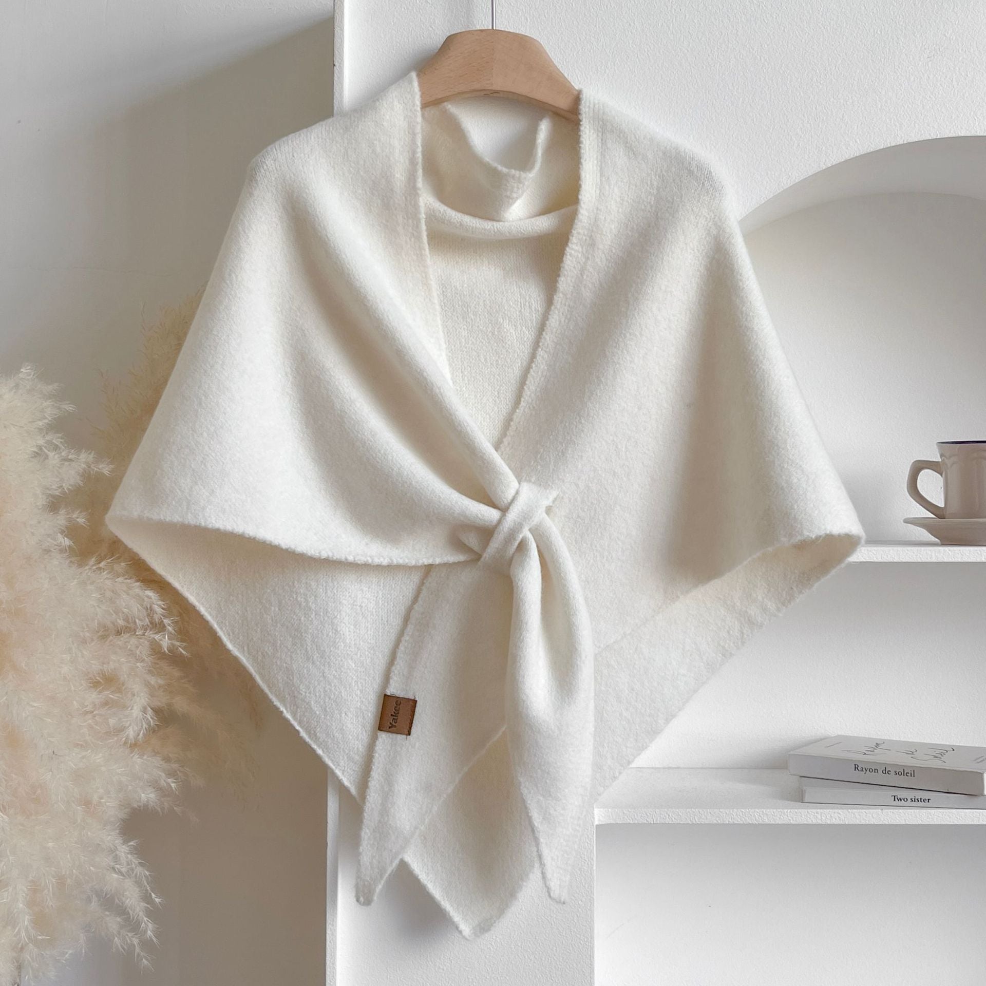 🏆50K+ SOLD! Almost Gone - 💕Women's Solid Color Wool Blend Shawl