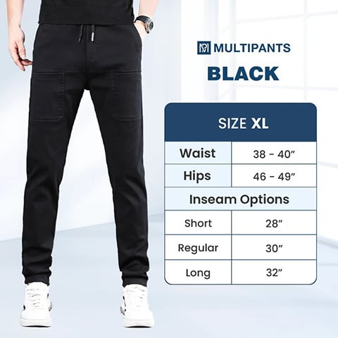 🔥Hot Sale 70%off  👖MultiPants – High Stretch Multi-pocket Durable Cargo Pants
