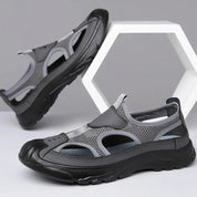 🔥2025 New Men's Shoes - Fliwos Mesh Hollow Lightweight Soft Sole Sandals