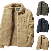✨Cozy and warm✨Men's Fleece Thickened Casual Thermal Jacket