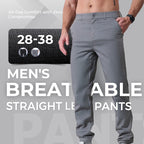 Men's Ultra Breathable Straight Fit Pants
