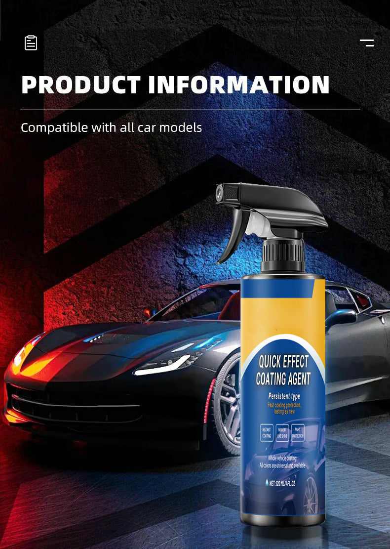 📣📣BUY 1 GET 1 FREE🔥HOT SALE✨Advanced Car Quick-acting Coating Agent Spray(Bonus towel included with every purchase!)