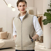 ✈️Free shipping and tax exemption💪Men's Solid Color Simple Casual Vest — 🔪Stab-Proof Design