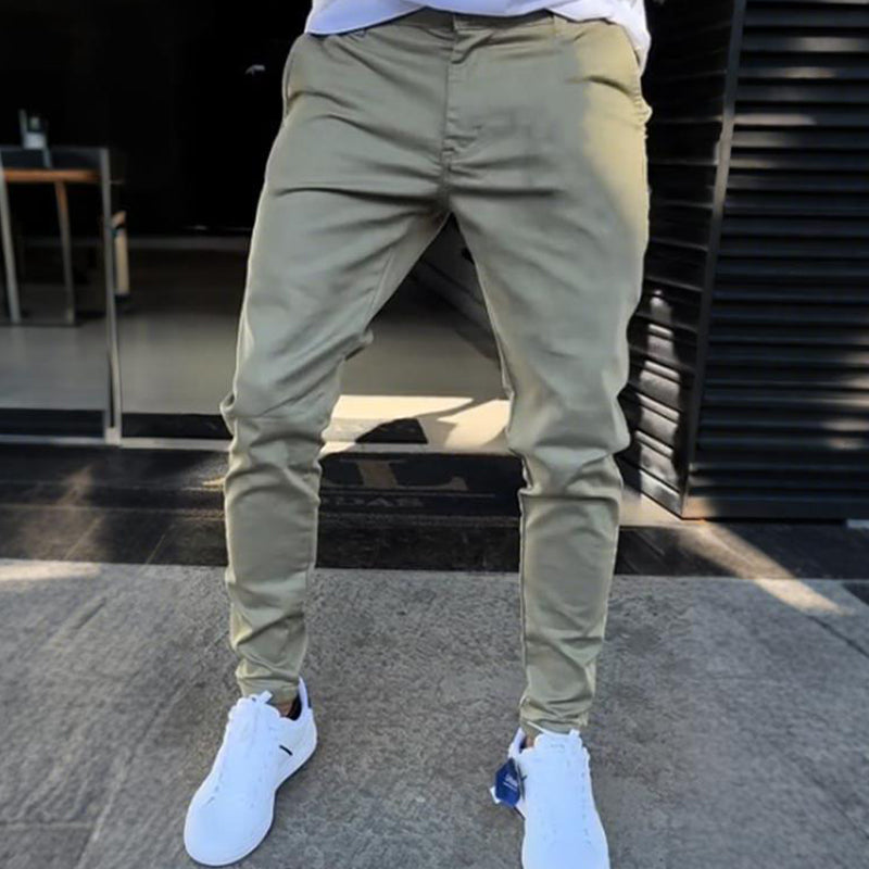 Men’s Slim-Fit Straight-Leg Work Pants