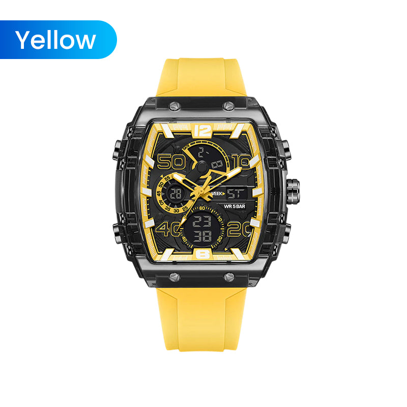 🔥LED Backlight+Stopwatch Technique🔥Multi-Function Sport & Casual Digital Watch