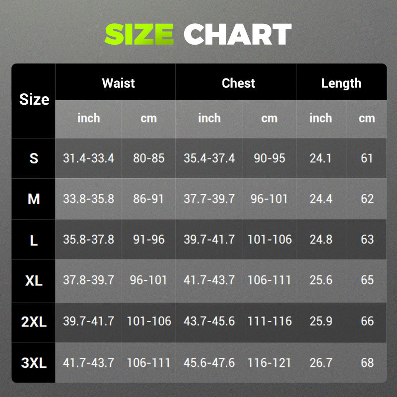 Men’s Zip-Up Waist Trainer Tank Top
