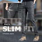 Men's Slim Fit 6 Pocket Jeans