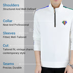 Men's Half-Zip Stand Collar Jacket