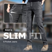 Men's Slim Fit 6 Pocket Jeans