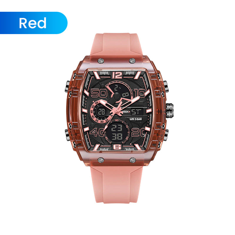 🔥LED Backlight+Stopwatch Technique🔥Multi-Function Sport & Casual Digital Watch
