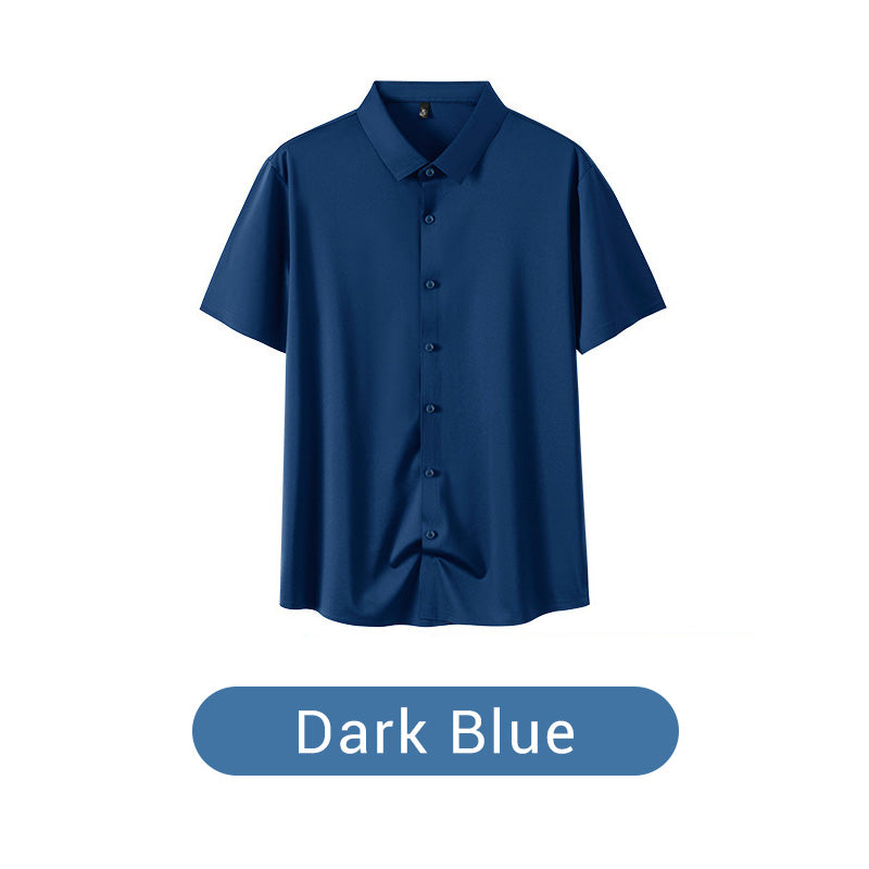 ✨Fliwos Men's Short Sleeve 4-Way Stretch Shirt