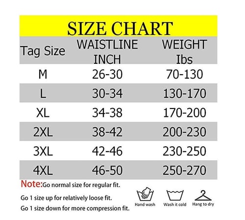 Men’s High-Waist Compression Shapewear Shorts