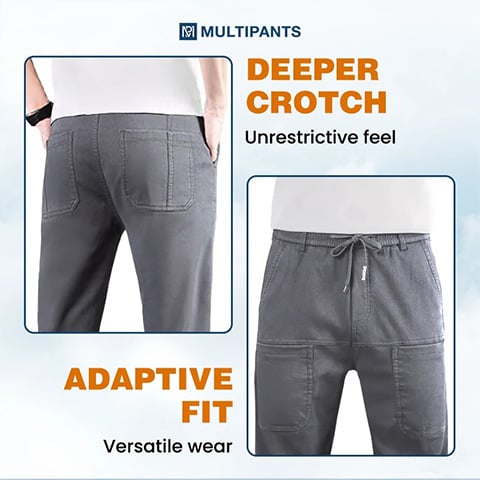 🔥Hot Sale 70%off  👖MultiPants – High Stretch Multi-pocket Durable Cargo Pants