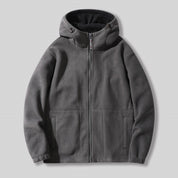 🔥Unisex Double Layer Hooded Padded Jacket - Keeps you warm