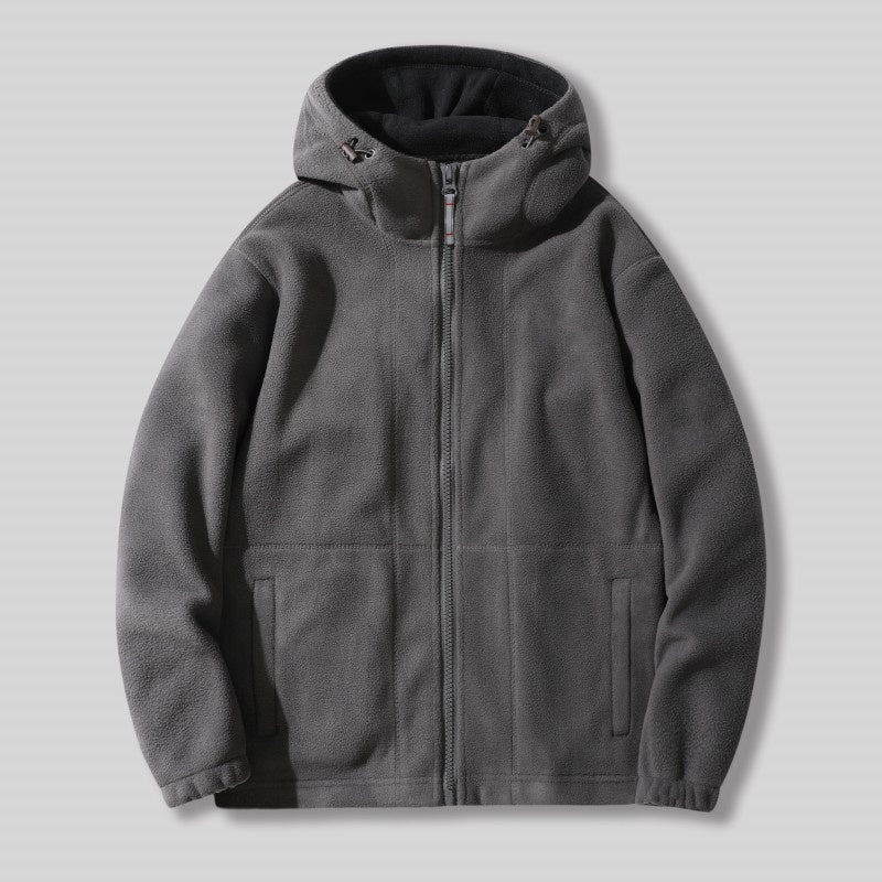 🔥Unisex Double Layer Hooded Padded Jacket - Keeps you warm