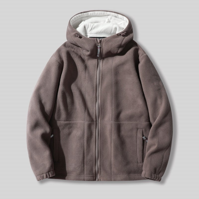 Men’s Outdoor Hooded Fleece Jacket