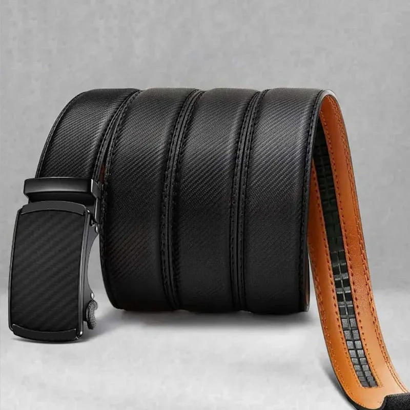 🎁 Leather Ratchet Belt With Adjustable Buckle💼
