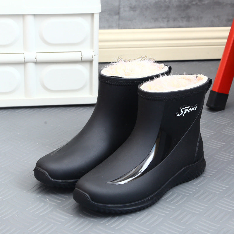 ☔Outdoor waterproof commuter rain boots