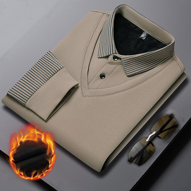 🎁Striped Lapel Fake Two-Piece Shirt🔥BUY 2 FREE SHIPPING