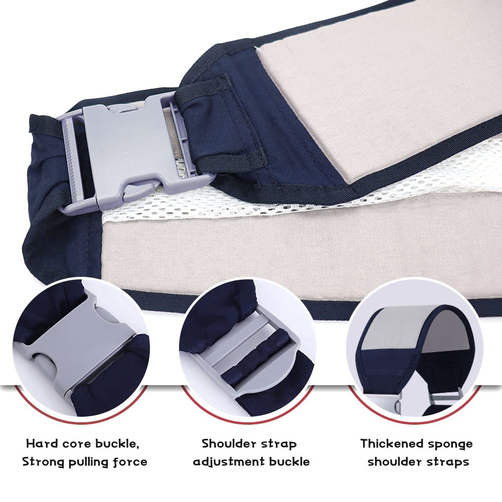 👶 Ergonomic Baby Wrap Carrier | Hip-Healthy M-Seat, Hands-Free for Newborns to 36 Months