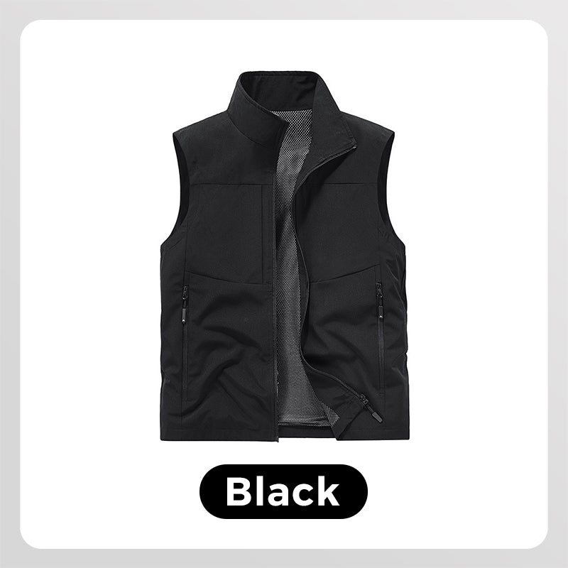 ⏳ Limited Time 50% OFF💥Men's Waterproof Outdoor Utility Vest