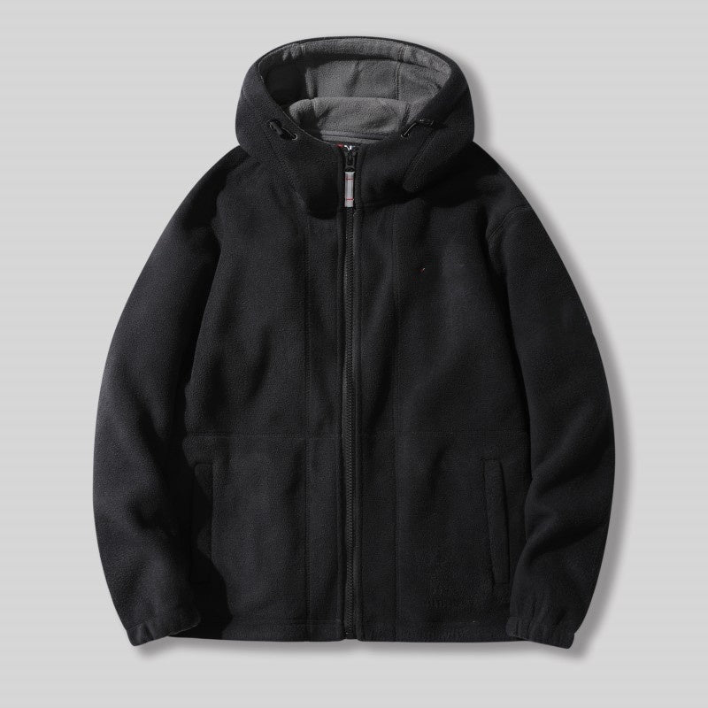 Men’s Outdoor Hooded Fleece Jacket