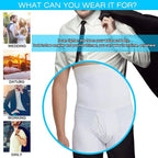 Men’s High-Waist Compression Shapewear Shorts