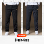 Men's Straight-Fit Corduroy Drawstring Pants