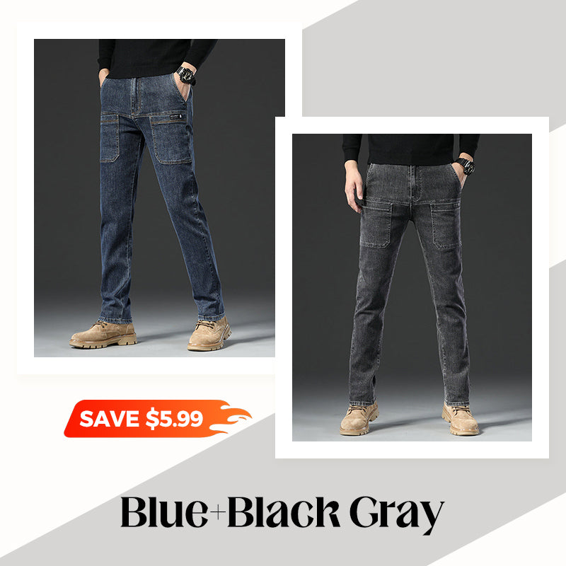 Men's Slim Fit 6 Pocket Jeans