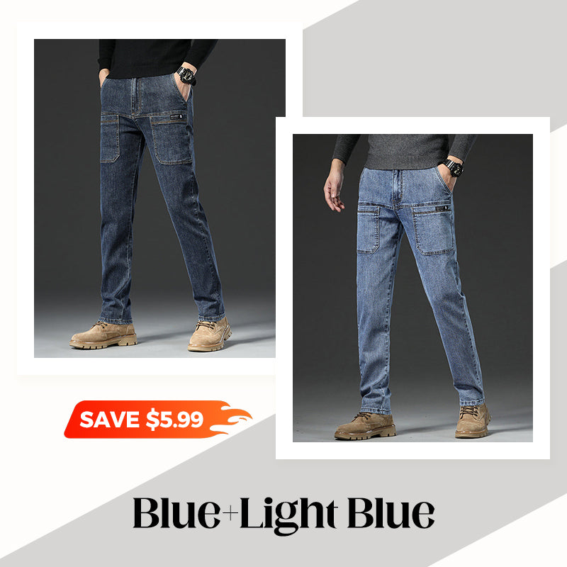 Men's Slim Fit 6 Pocket Jeans
